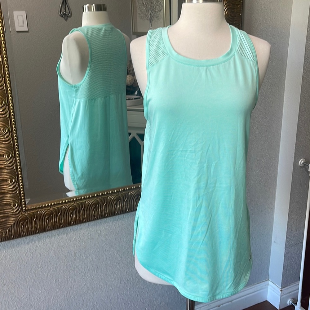 bcg Women's Mint Green Athletic Tank Top